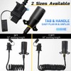 MECMO 7 Way Blade to 4 Way Flat Trailer Adapter