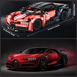 Under the Baubles Technic Car Building Set for Kids and Adults, Collectible Model Cars Kit Speed Champion Sets for Boys,1:14 MOC Building Set Raceing Car Model.Toys for Age 8-14 Boys and Adults