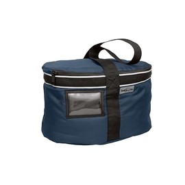 Chestnut Bay Quilted Lined Helmet Bag (Navy)