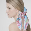 Cutewing Scarf Scrunchie for Women Girls，6PCS Bow Scrunchie Hair Scarf