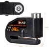 LIHAO Motorcycle Disc Lock, Anti-Theft Waterproof Disc Brake Alarm Lock