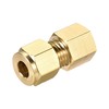 sourcing map Compression Tube Fitting G1/4 Female Thread x 8mm