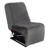 ULTICOR 7-Piece L Shape Sectional Recliner Sofa Covers, Velvet Stretch