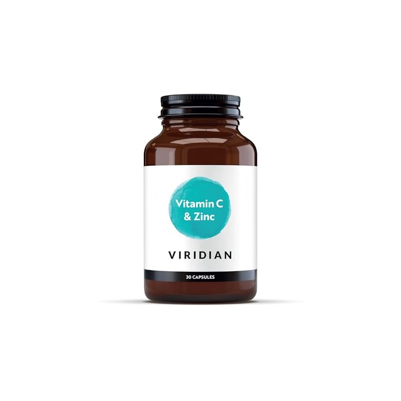 Viridian - Vitamin C 500mg & Zinc – 30 Caps