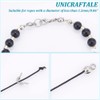 UNICRAFTALE Pack of 100 304 Stainless Steel Bead Tips Knot