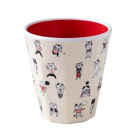 NEKONOBA Melamine Cup, Funny Cat, 9.1 fl oz (270 ml)