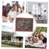 ABOOFAN Bohemian Wall Tapestry Versatile Decorative Hanging Tapestry for Living