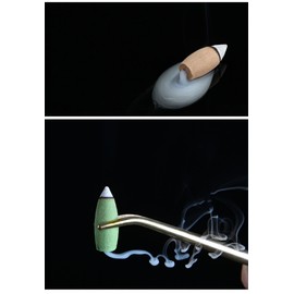 Backflow Incense Cones Backflow Incense Cones Natural Incense Cones Various Fragrances Jasmine Ocean Lily Osmanthus Rose (Pack of 300)