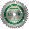 Oshlun SBW-065040 6-1/2-Inch 40 Tooth ATB Finishing and Framing Saw