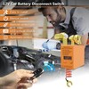 Remote Battery Disconnect Switch 12v, 240A, DZSSCY Upgrade Smart Voltage