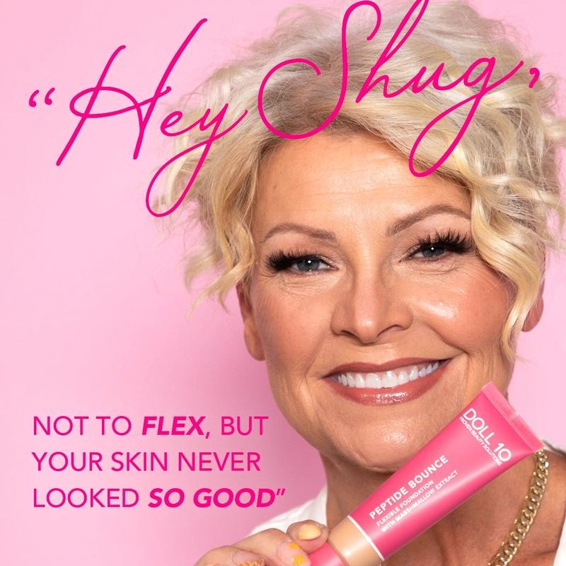 Peptide Bounce Flexible Foundation with Brush:_Fair/Light