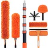 26FT High Reach Duster Cleaning Kit with 5-20 FTExtension Pole,
