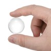 sourcing map 2pcs Clear Acrylic Contact Juggling Ball 1.8"- 45mm