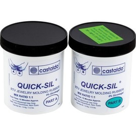 Castaldo Quick-Sil Two Part RTV Silicone Putty Kit 2.2 lbs/ 1 Kg.