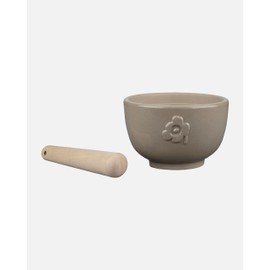 Marimekko - Oiva Unikko stoneware mortar and pestle