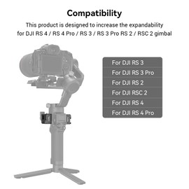 SMALLRIG NATO Clamp Accessory Mount NATO Clamp Accessory Holder for DJI RS 2 / RSC 2 / RS 3 / RS 3 Pro/RS 3 Mini - 3025