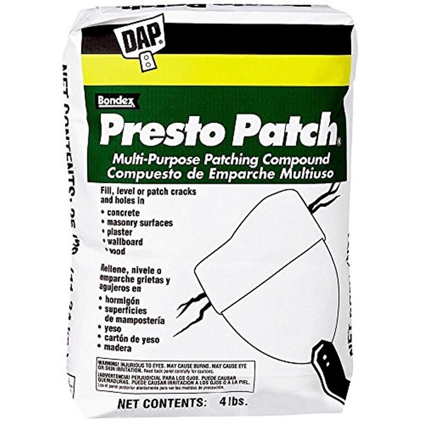 Dap 58505 4 Lb Presto Patch® Multi Purpose Patching Compound