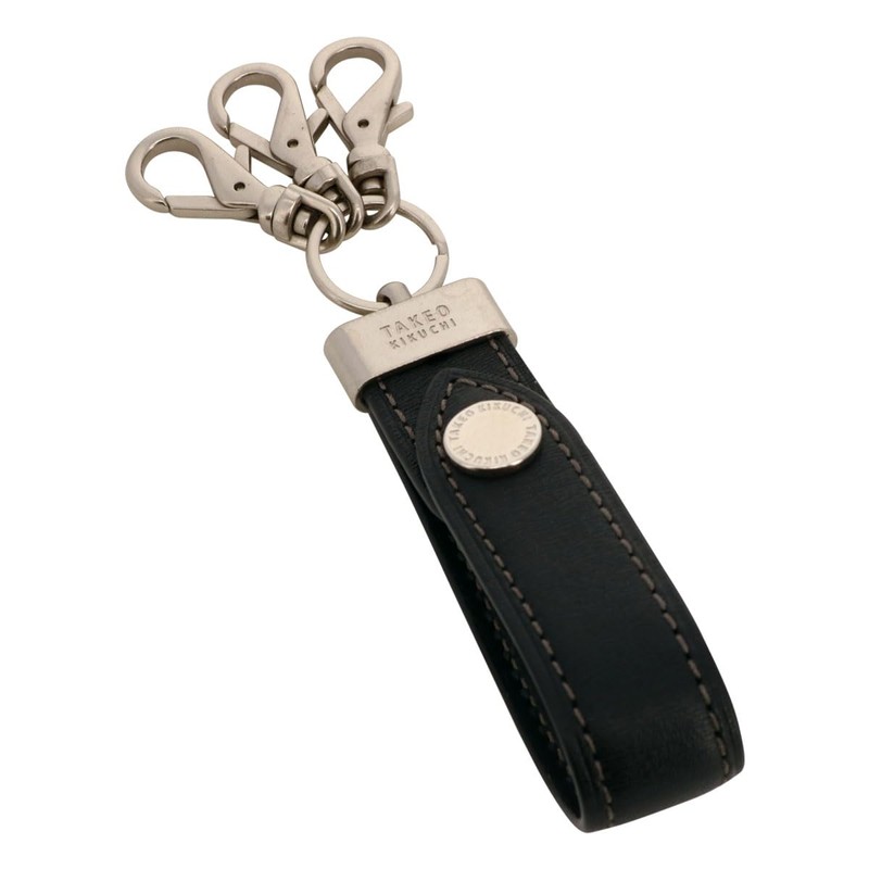 Takeokikuchi 728611 Men's Key Holder, Genuine Leather, Max, Key Hook,