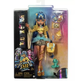 Mattel Monster High 12.7" Cleo De Nile Fashion Doll Blue Hair/Brown Eyes New W Box