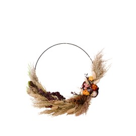 HEITMANN DECO - Dried Flowers Wreath, Natural, Approx. 35 cm