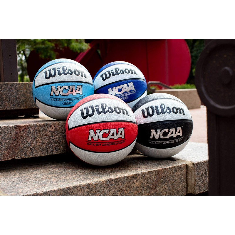 Wilson - Balón de baloncesto Killer Crossover, rojo y blanco,