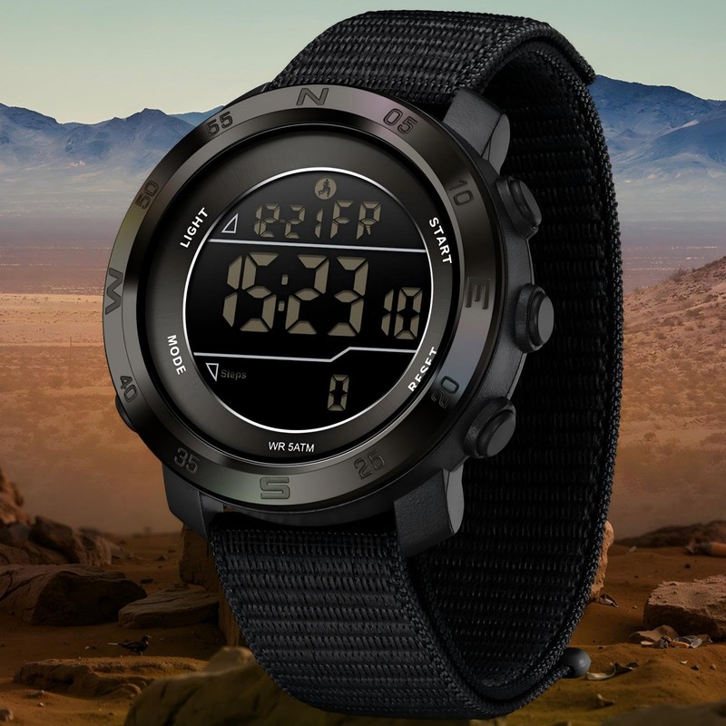 findtime Step Counter Watch No Phone Needed Pedometer for Walking
