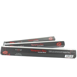 3 Packs of Stamford Black Range Incense Sticks Pack of 15 - Vampire's Kiss