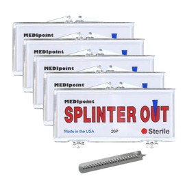 Splinter Out Splinter Remover, 20 Count (Pack of 5)