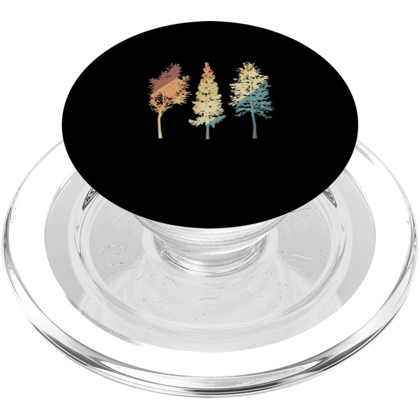 Tree Friends in Nature Leaves Environment PopSockets PopGrip for MagSafe