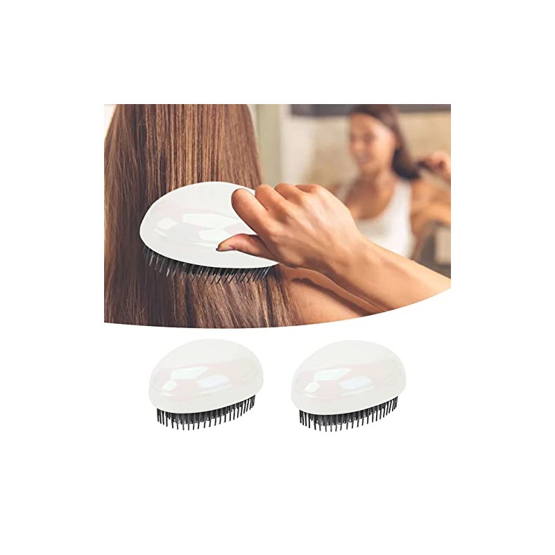 2 Uds Cepillo de champú para Masaje del Cuero Cabelludo,