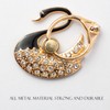 [2 Packs] Swan Glitter Bling Bling Phone Ring Holder, Sparkle