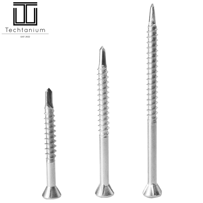 Techtanium® Plank Screws 3.2 x 30/18 mm A2 Stainless Steel