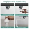 YdseozOA 1 1/4 Inch Space Saving Siphon, Flexible Drain Hose,