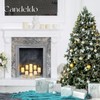 Candeldo Candelabra Fireplace Candle Holder: Gold Metal Pillar Candle Holders