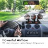 Three Head Car Fan 2 Speed Adjustable 360 Degree Rotation
