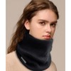 OULIGET Multifunctional Add Fluff Warmer Neck Gaiter,3-in-1 Windproof Integrated Scarf