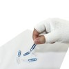 Edenswear Zinc Filled Fiber Adult Eczema Atopic Fingerless Gloves (L)