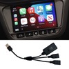 Motorcycle wired CarPlay adapter compatible with 2019-2023 Harley Street Glide