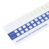 5pcs Teeth Whitening Shade Guide, Tooth Shade Chart Comparing Card,