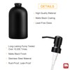 GMISUN Black Soap Dispenser, Dish/Hand Soap Dispenser with Matte Black