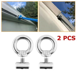 Awning Rail Stoppers Caravan Motorhome Campervan Stainless Steel Multipurpose