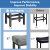 29 Inch Bar Height Bar Stools Set of 2, 29"