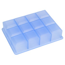 Lurch 10465 Ice Cube Tray 40 x 40 mm Cubes Ice-Blue