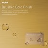 Moen 102763BG 4-Inch Screw-In Shower Strainer Drain Cover, Brushed Gold