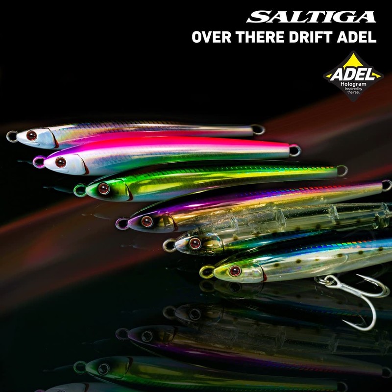 DAIWA Saltiga Offshore Lure Over There, Drift 110S, Adelkeimura Green