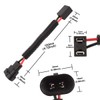 TOMALL 9005 9006 to H7 Light Retrofit Wiring Harness Connector