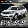 Unbranded Set of Four 17" Chrome ABS Wheel Skin Covers