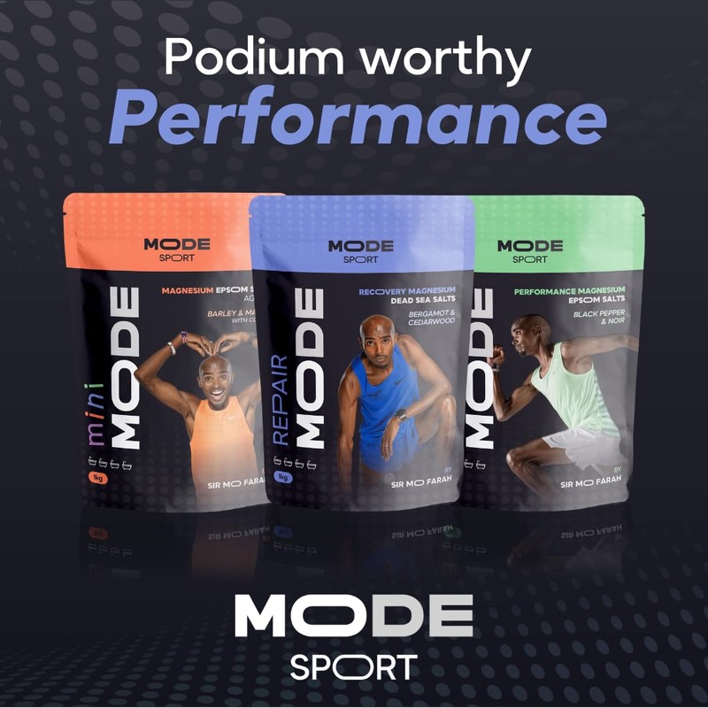 Mode Repair Magnesium Dead Sea Salts with Bergamot & Cedarwood