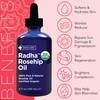 Radha Beauty Radha Beauty 4 oz Organic Rosehip Seed Oil