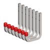Secotec 7 x Universal Hooks Galvanised 80 x 120 mm